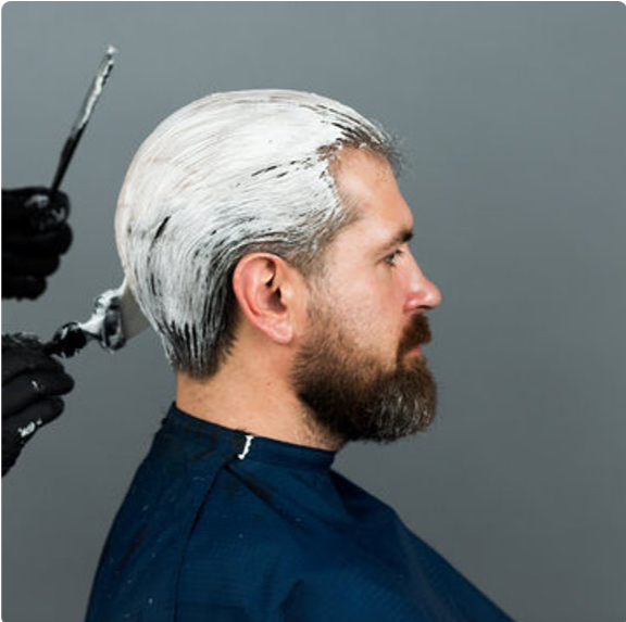 Long Hair Colouring